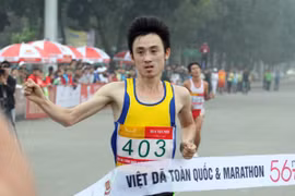 Ganh đua quyết liệt tại giải Việt dã - marathon toàn quốc 2015