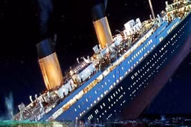 Bật nhạc phim Titanic khi phà gặp sự cố