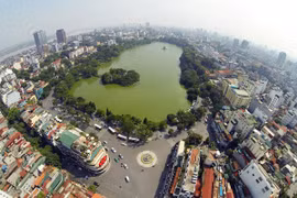 Hà Nội chỉnh trang các tuyến phố quanh hồ Hoàn Kiếm
