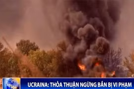 Ukraine: thỏa thuận ngừng bắn bị vi phạm
