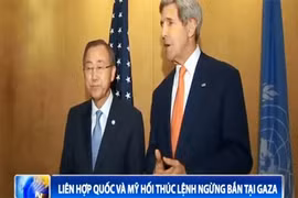 Liên Hợp Quốc và Mỹ hối thúc lệnh ngừng bắn tại dải Gaza