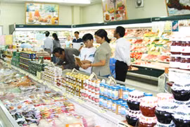 Giá nhiều mặt hàng có xu hướng giảm