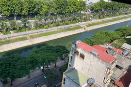 Hà Nội dẫn nước từ hồ Tây về sông Tô Lịch trước 10/9
