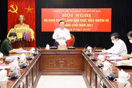 Đồng chí Đinh Tiến Dũng làm Bí thư Đảng ủy Bộ Tư lệnh Thủ đô