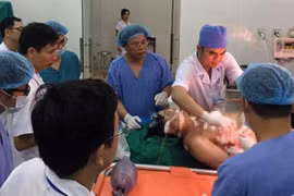 Bảo vệ Bệnh viện Sản- Nhi Nghệ An bị người nhà bệnh nhân đâm đã tử vong