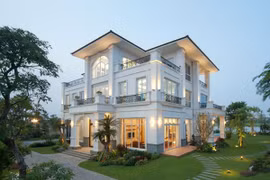 Khám phá kiến trúc và nghệ thuật bài trí của biệt thự 5 sao ven sông