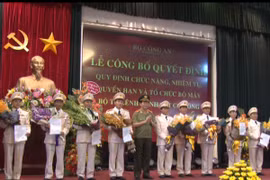 Bộ Công an công bố bộ máy tổ chức của Bộ Tư lệnh CSCĐ