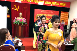 “Bông hồng thép” Cảnh sát môi trường đạt giải "Nét duyên áo dài"