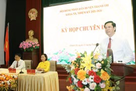 Chủ tịch UBND TP Hà Nội phê chuẩn kết quả bầu cử lãnh đạo 2 huyện