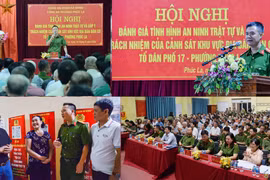  Công an quận Hà Đông, Hà Nội: Tổ chức hội nghị mời người dân "chấm điểm" Cảnh sát khu vực
