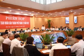 UBND TP Hà Nội xem xét kế hoạch lấy phiếu tín nhiệm các Phó Chủ tịch