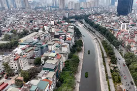 Hà Nội: Xin ý kiến chuyên gia để "chốt" phương án bổ cập nước sông Tô Lịch theo trục đường Võ Chí Công