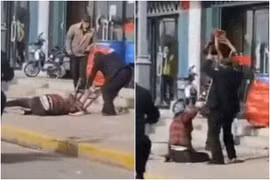Trung Quốc chấn động vụ chồng đánh chết vợ ngay giữa phố