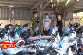 Đấu tranh mạnh với tội phạm trộm xe máy vùng giáp ranh