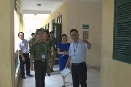Đảm bảo ANTT cho kỳ thi THPT trên địa bàn TP Hà Nội