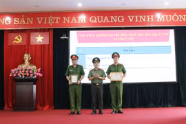 Lập công xuất sắc, kỷ niệm 80 năm ngày truyền thống lực lượng Công an nhân dân