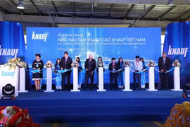 Khánh thành Nhà máy tấm thạch cao Knauf Việt Nam