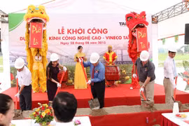 Vingroup khởi công nhà kính đầu tiên trồng nông sản sạch