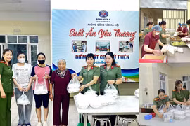 Bữa cơm nghĩa tình gửi bệnh nhân điều trị tại Bệnh viện K