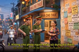 Đổi mới tuyên truyền từ cơ sở: Video 3D bóc xóa quảng cáo rác thu hút người xem
