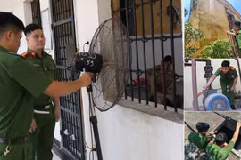 Hình ảnh Công an Hà Nội triển khai các biện pháp chống nóng, bảo vệ sức khoẻ can phạm, phạm nhân