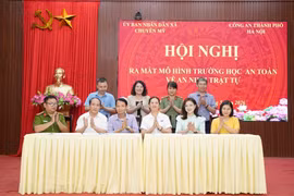 Triển khai mô hình an ninh học đường kiểu mẫu tại các trường THCS