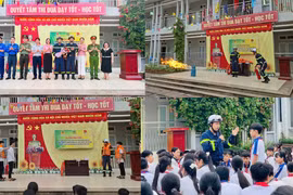 Hơn 500 giáo viên, học sinh được rèn kỹ năng sinh tồn trước thềm kỳ nghỉ hè