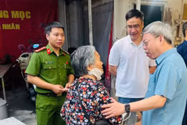 Công an phường Thanh Xuân tận tâm, tận lực dân vận khéo để công tác giải phóng mặt bằng đường Vành đai 2,5 đúng hẹn, an toàn tuyệt đối