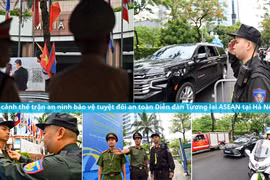 Chắc thế trận bảo vệ tuyệt đối an toàn Diễn đàn Tương lai ASEAN tại Hà Nội