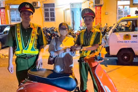 Thư cảm ơn hai chiến sỹ công an cứu giúp hai thai phụ gặp nạn lúc tan tầm