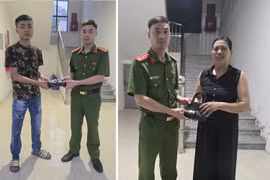 30 phút tìm lại chủ nhân chiếc túi xách đánh rơi trên đường làng