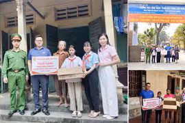 Trao "Đàn gà Khăn quàng đỏ", tuổi trẻ Công an Thủ đô tiếp sức học sinh nghèo đến trường