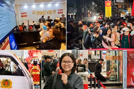 Đêm không ngủ trên "phố vàng" Hà Nội ngày Vía Thần Tài