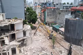 Hà Nội: Tăng tốc giải phóng mặt bằng, mở rộng "ngõ khổ" 381 Nguyễn Khang lên 21,5m 