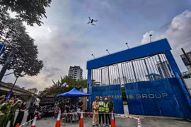 CATP Hà Nội thí điểm UAV tuần tra xử lý vi phạm trật tự đô thị và an toàn giao thông