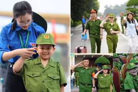 Gần 300 'chiến sĩ nhí' hội quân, trải nghiệm"Thép đã tôi thế đấy" tại Học viện Cảnh sát nhân dân