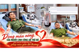 Bầu nhiệt huyết của người lính Công an Thủ đô giữa mưa lũ và niềm tin vào phép màu giữa đời thường