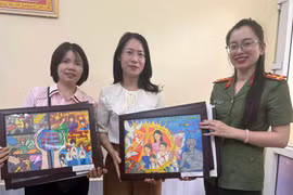 Nét vẽ tuổi thơ và nỗ lực lan tỏa thông điệp phòng, chống ma túy học đường