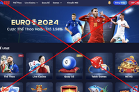 Phòng chống cá độ bóng đá mùa EURO 2024