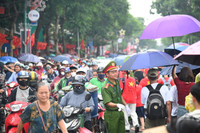 Không khí chờ đợi và sự háo hức của người dân trước thềm lễ diễu binh, diễu hành kỷ niệm Quốc khánh 2/9