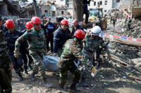 [ẢNH]: Lực lượng cứu hộ Karabakh tìm thấy thi thể của 22 binh sĩ Armenia