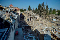 [ẢNH]: Lực lượng cứu hộ Karabakh tìm thấy thi thể của 22 binh sĩ Armenia