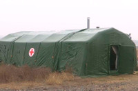 [Ảnh] Quân đội Nga triển khai bệnh viện dã chiến ở Nagorno-Karabakh