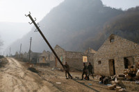 [ẢNH] Quân đội Azerbaijan tiến vào khu vực mới ở Karabakh