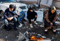 Đói rét bủa vây người dân Thổ Nhĩ Kỳ sau thảm họa động đất