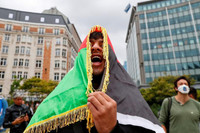 [ẢNH] Biểu tình khắp thế giới phản đối Taliban tiếp quản Afghanistan 