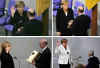 [ẢNH] Những khoảnh khắc đáng nhớ về bà Merkel trong 16 năm làm Thủ tướng Đức