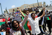 [ẢNH] Biểu tình khắp thế giới phản đối Taliban tiếp quản Afghanistan 