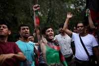 [ẢNH] Biểu tình khắp thế giới phản đối Taliban tiếp quản Afghanistan 