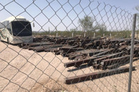 [ẢNH] Bất ngờ với “nghĩa địa” vật liệu xây tường biên giới Mỹ - Mexico